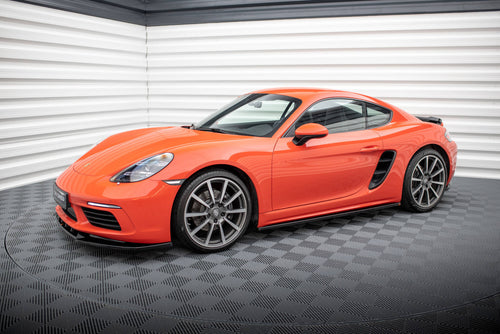 Maxton Design Splitter Kit Porsche 718 Cayman 982c