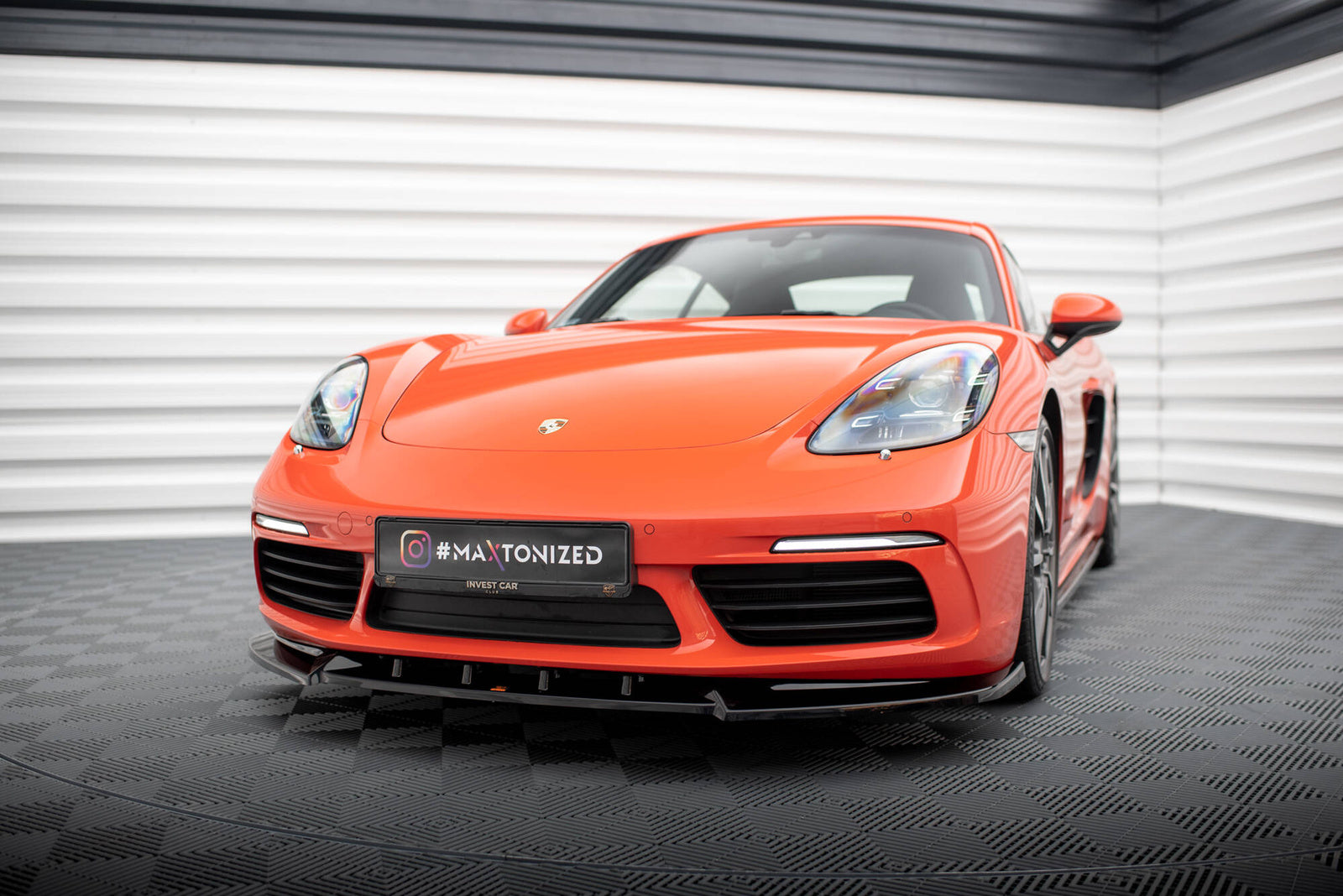 Zestaw Splitterów Maxton Design Porsche 718 Cayman 982c