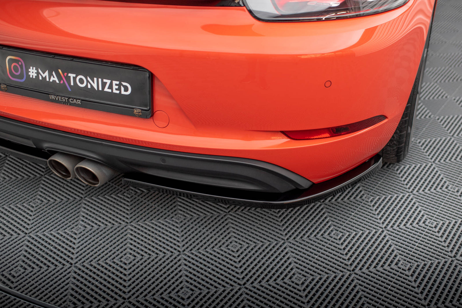 Zestaw Splitterów Maxton Design Porsche 718 Cayman 982c
