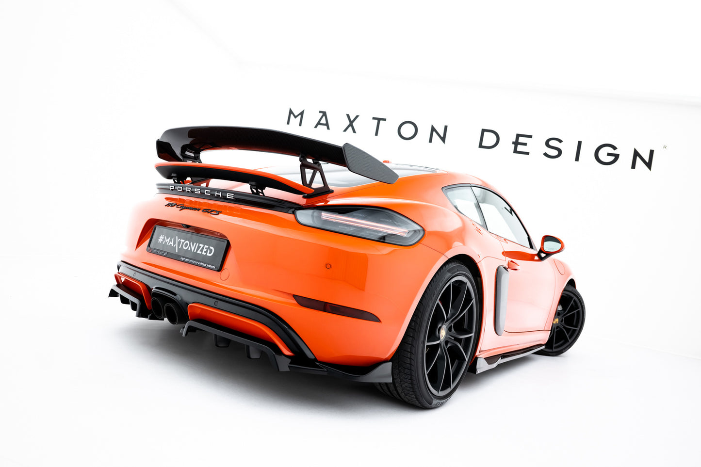 Zestaw Splitterów Maxton Design Porsche 718 Cayman GTS 982c