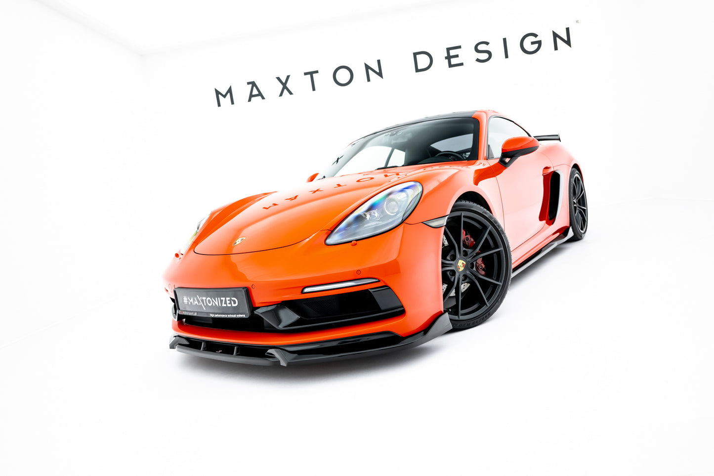 Zestaw Splitterów Maxton Design Porsche 718 Cayman GTS 982c