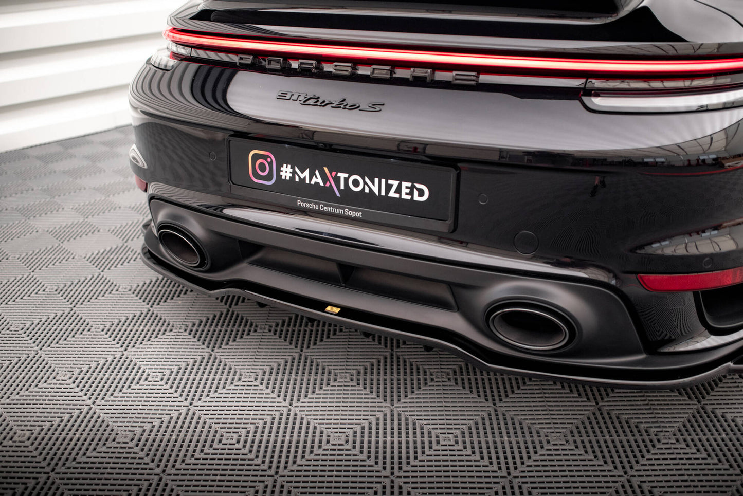 Zestaw Splitterów Maxton Design Porsche 911 Turbo S 992
