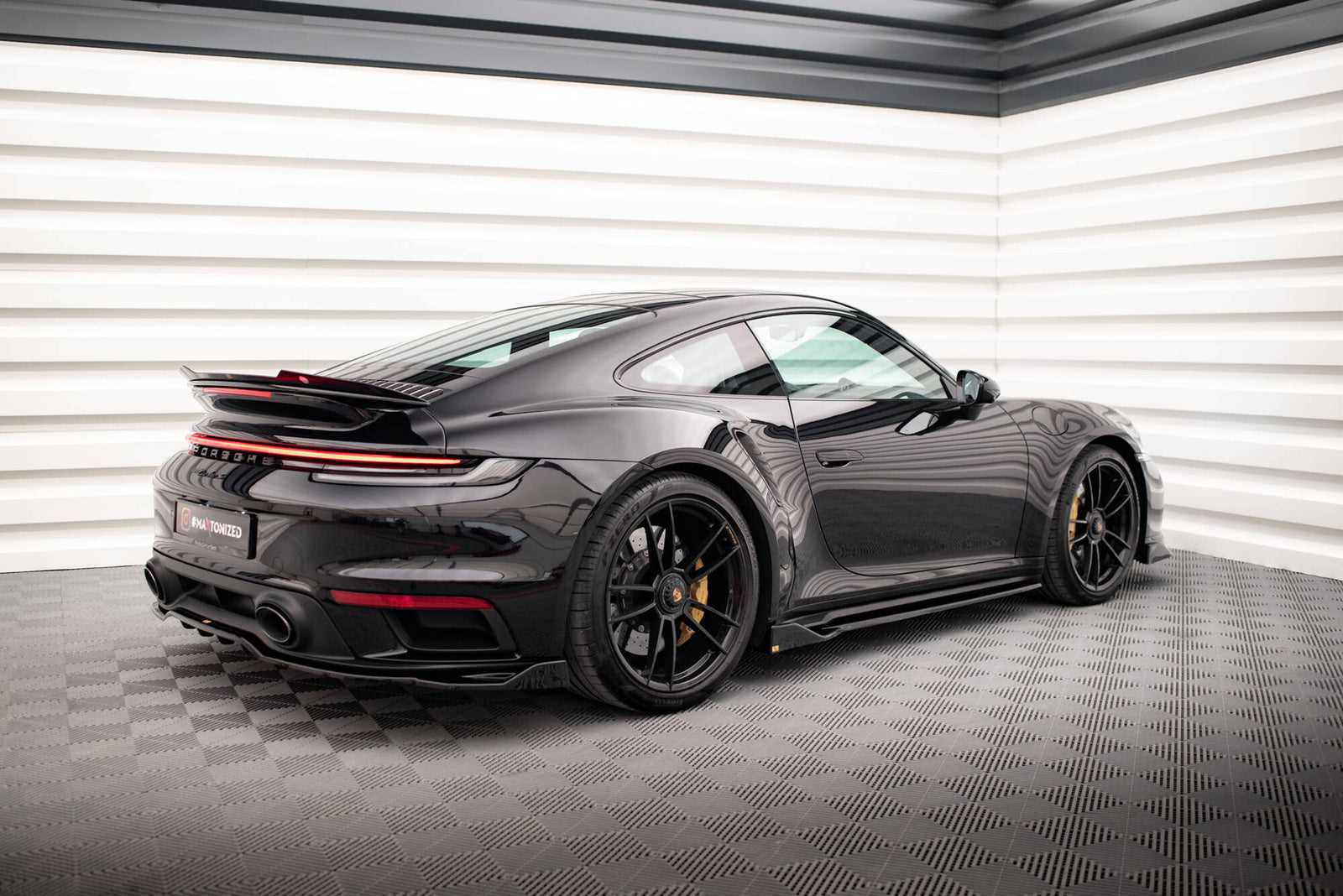 Zestaw Splitterów Maxton Design Porsche 911 Turbo S 992