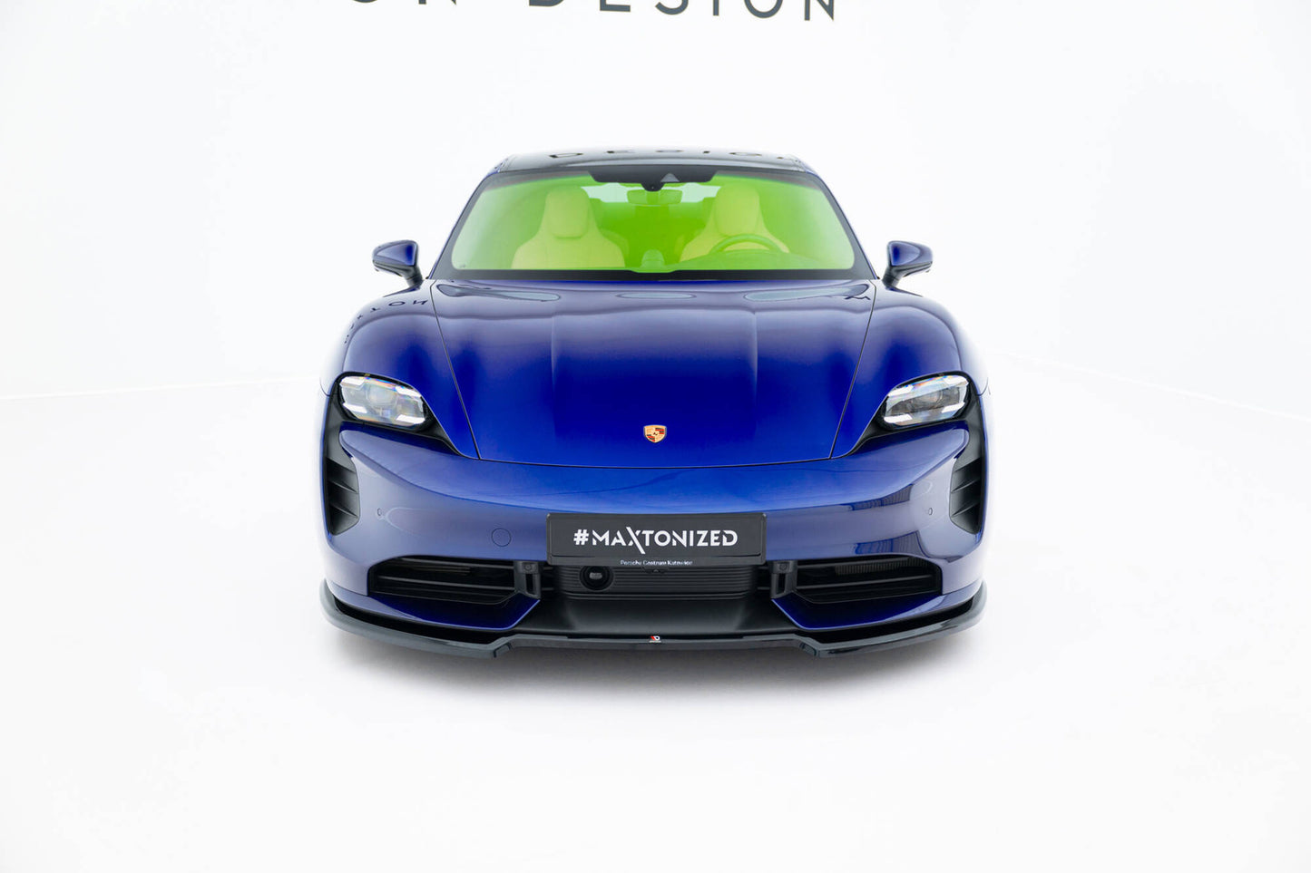 Zestaw Splitterów Maxton Design Porsche Taycan Turbo S Mk1