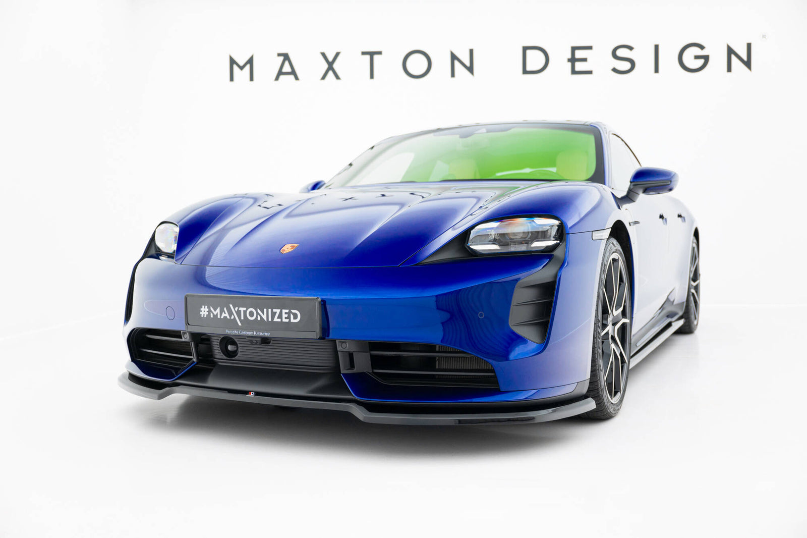Zestaw Splitterów Maxton Design Porsche Taycan Turbo S Mk1