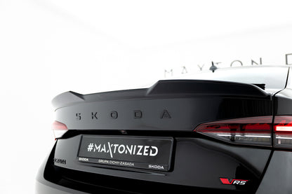 Zestaw Splitterów Maxton Skoda Octavia RS Liftback Mk4 FL