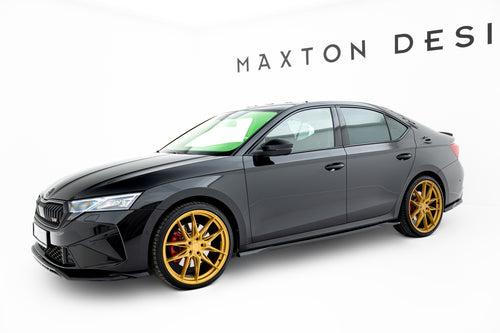Zestaw Splitterów Maxton Skoda Octavia RS Liftback Mk4 FL