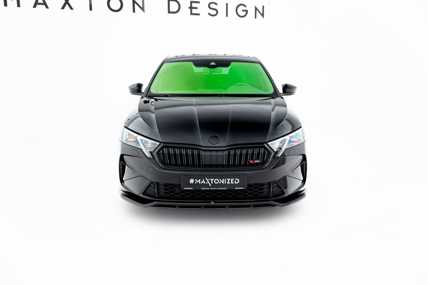 Zestaw Splitterów Maxton Skoda Octavia RS Liftback Mk4 FL