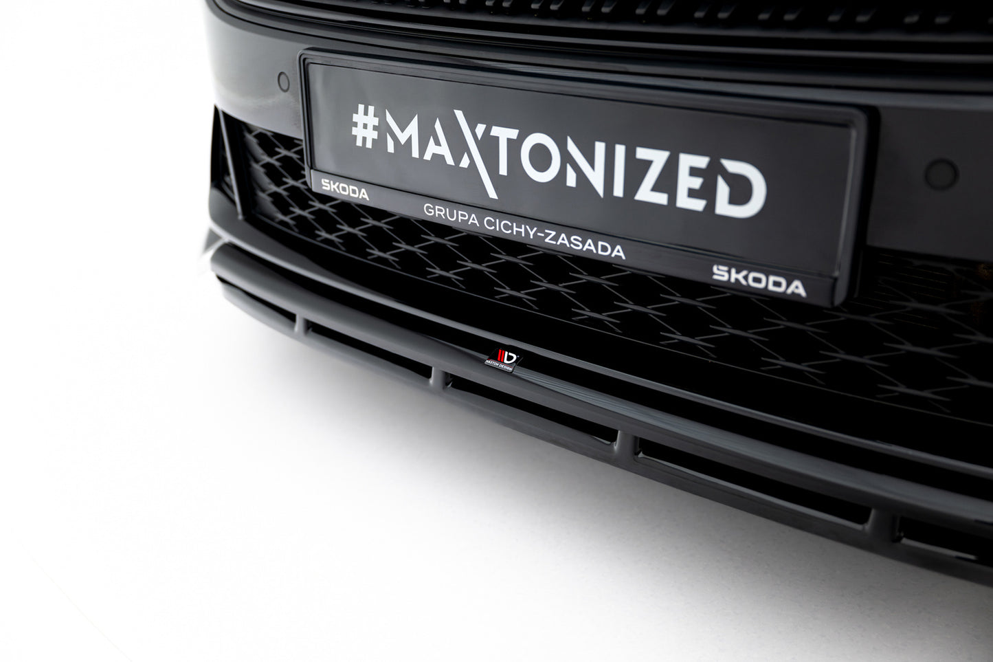 Zestaw Splitterów Maxton Skoda Octavia RS Liftback Mk4 FL