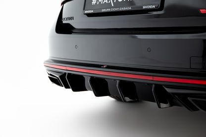 Zestaw Splitterów Maxton Skoda Octavia RS Liftback Mk4 FL