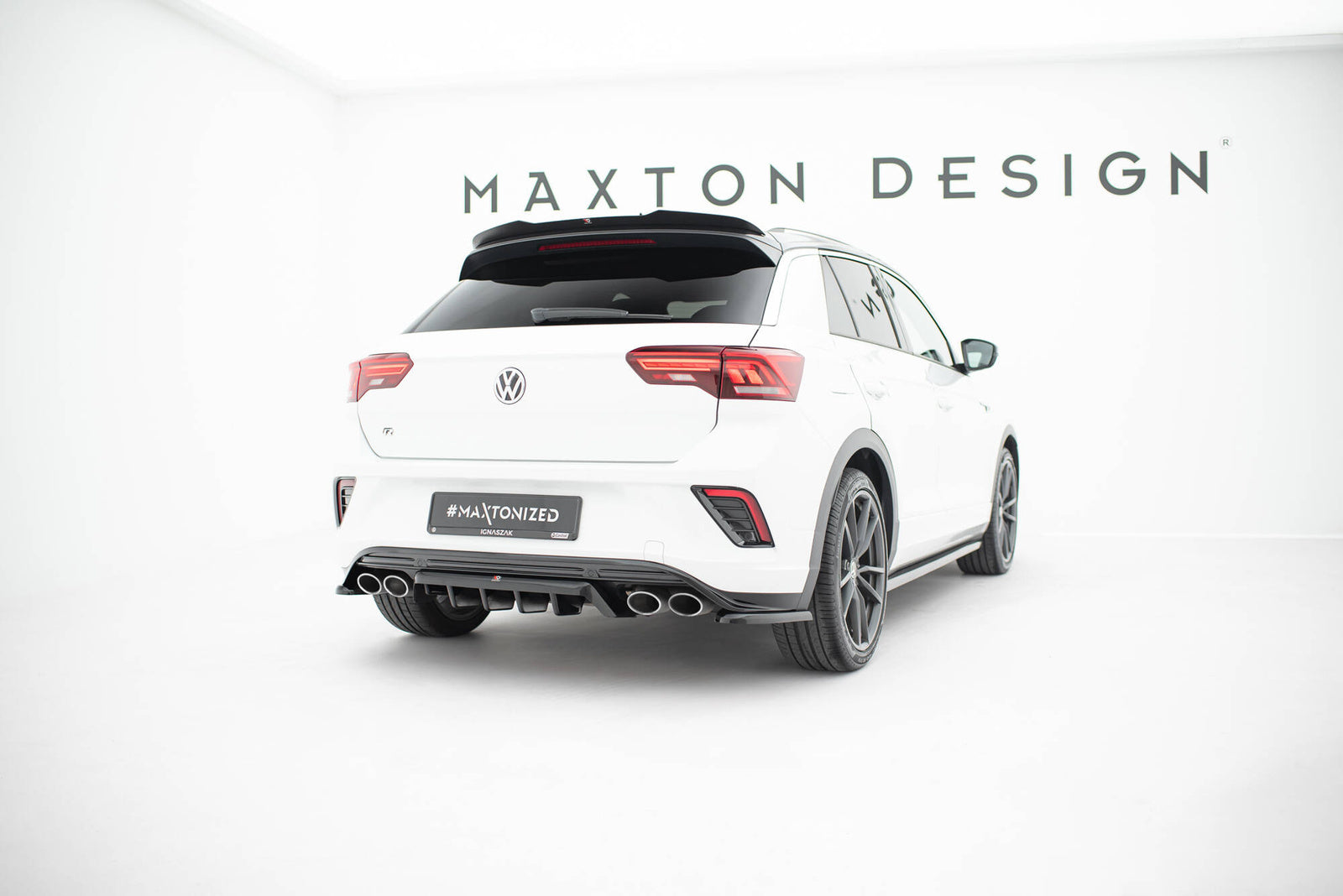Zestaw Splitterów Maxton Design Volkswagen T-Roc R Mk1