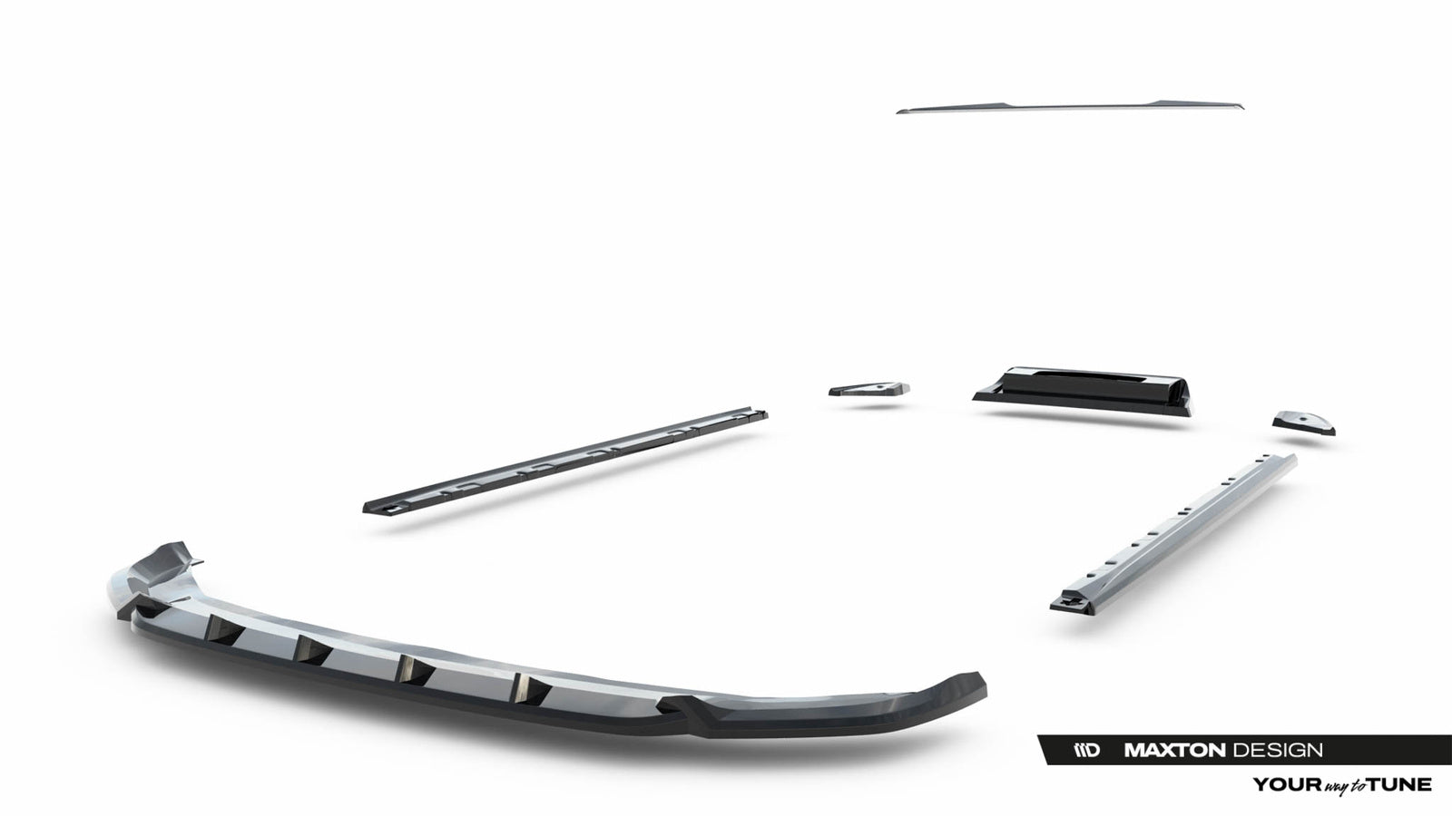 Zestaw Splitterów Maxton Design Volkswagen T-Roc R Mk1