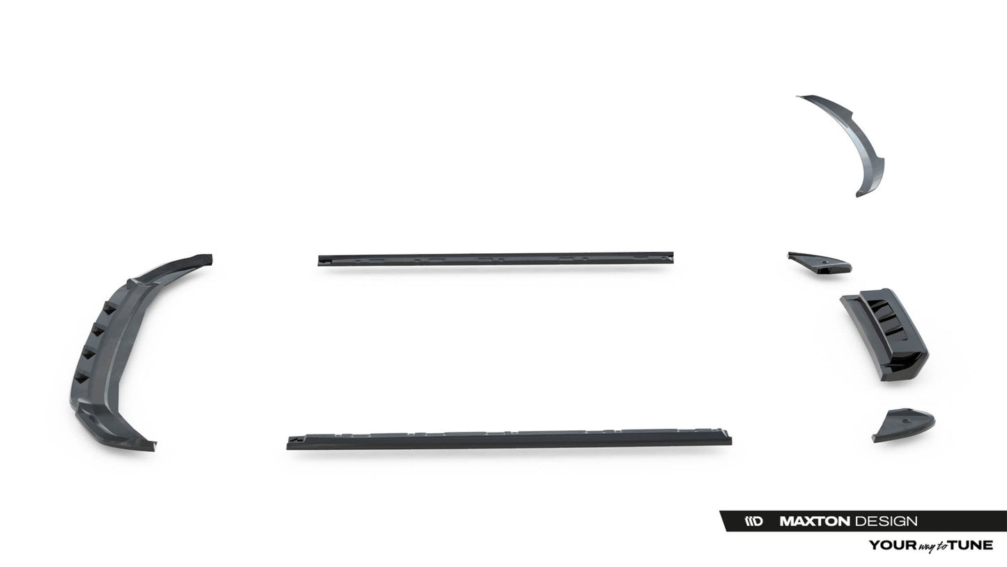 Zestaw Splitterów Maxton Design Volkswagen T-Roc R Mk1