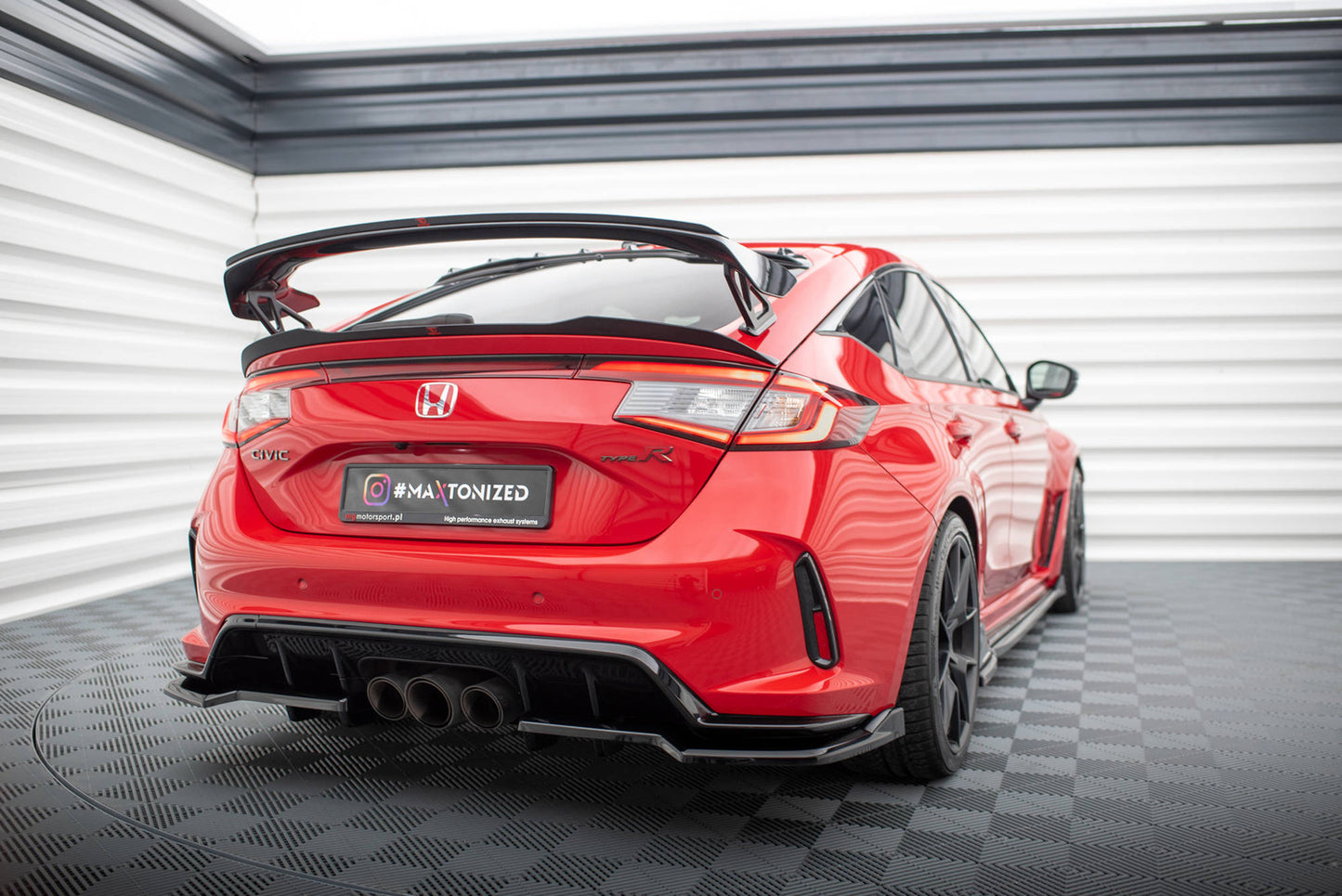 Zestaw Splitterów Maxton Design Honda Civic Type-R Mk11