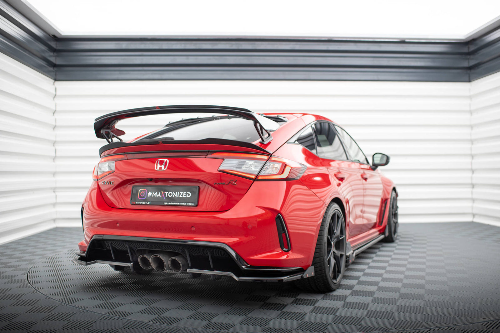 Zestaw Splitterów Maxton Design Honda Civic Type-R Mk11