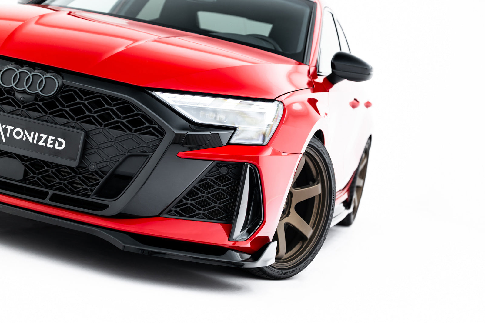 Zestaw Splitterów V.2 Maxton Audi RS3 8Y Facelift