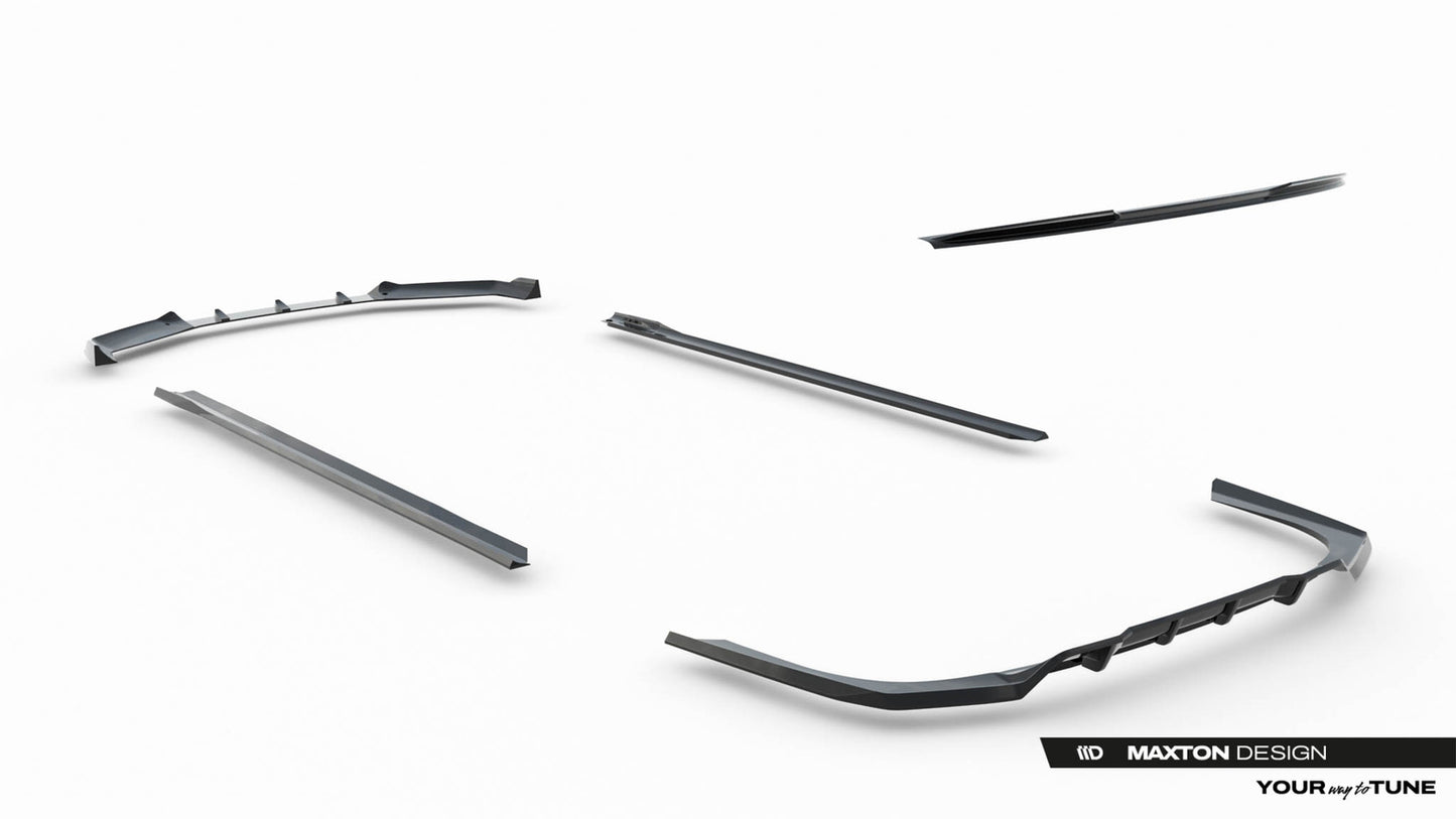 Zestaw Splitterów V.2 BMW 740d/740i G70 M-Pack Maxton Design