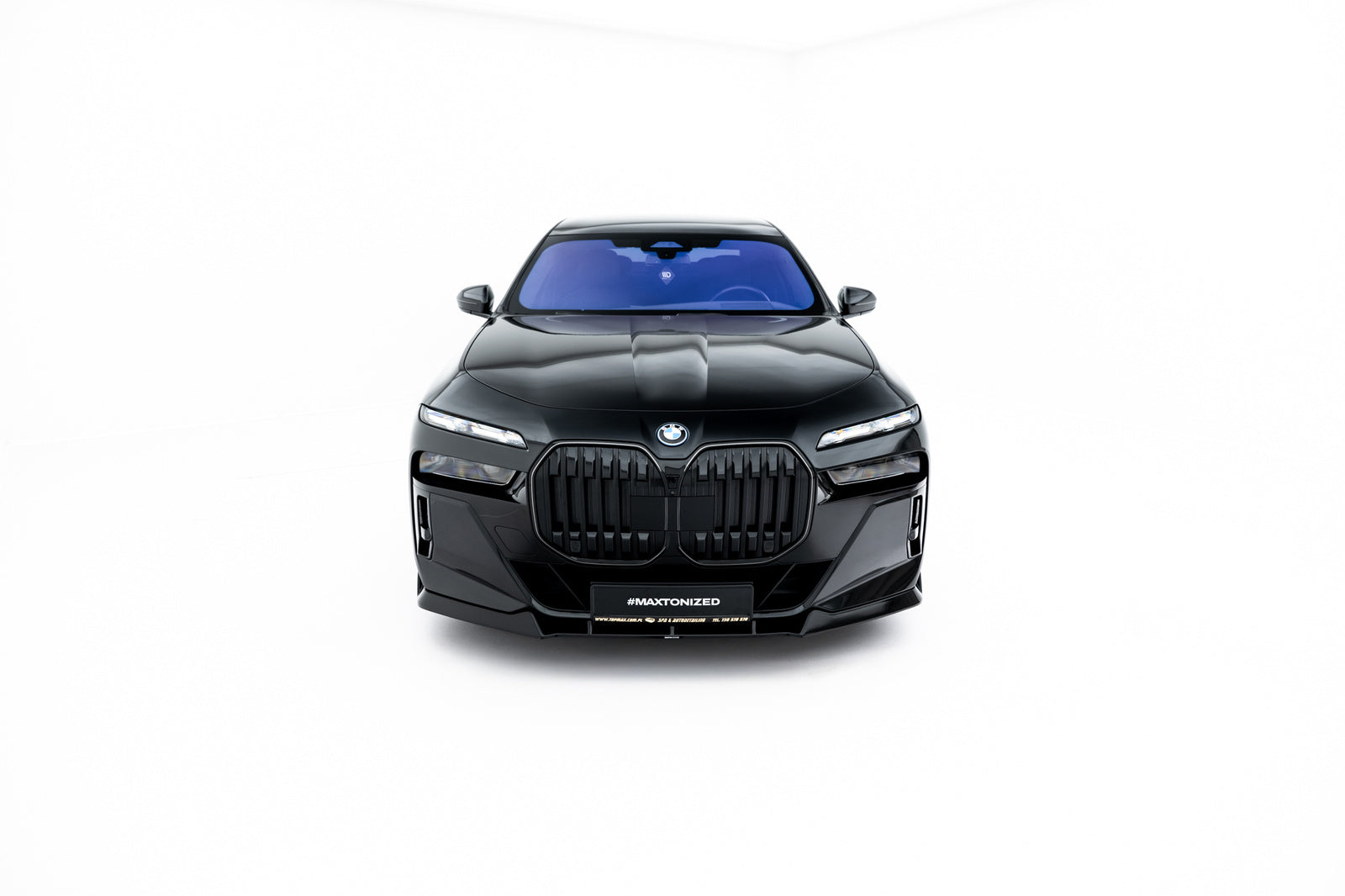 Zestaw Splitterów V.2 BMW 740d/740i G70 M-Pack Maxton Design