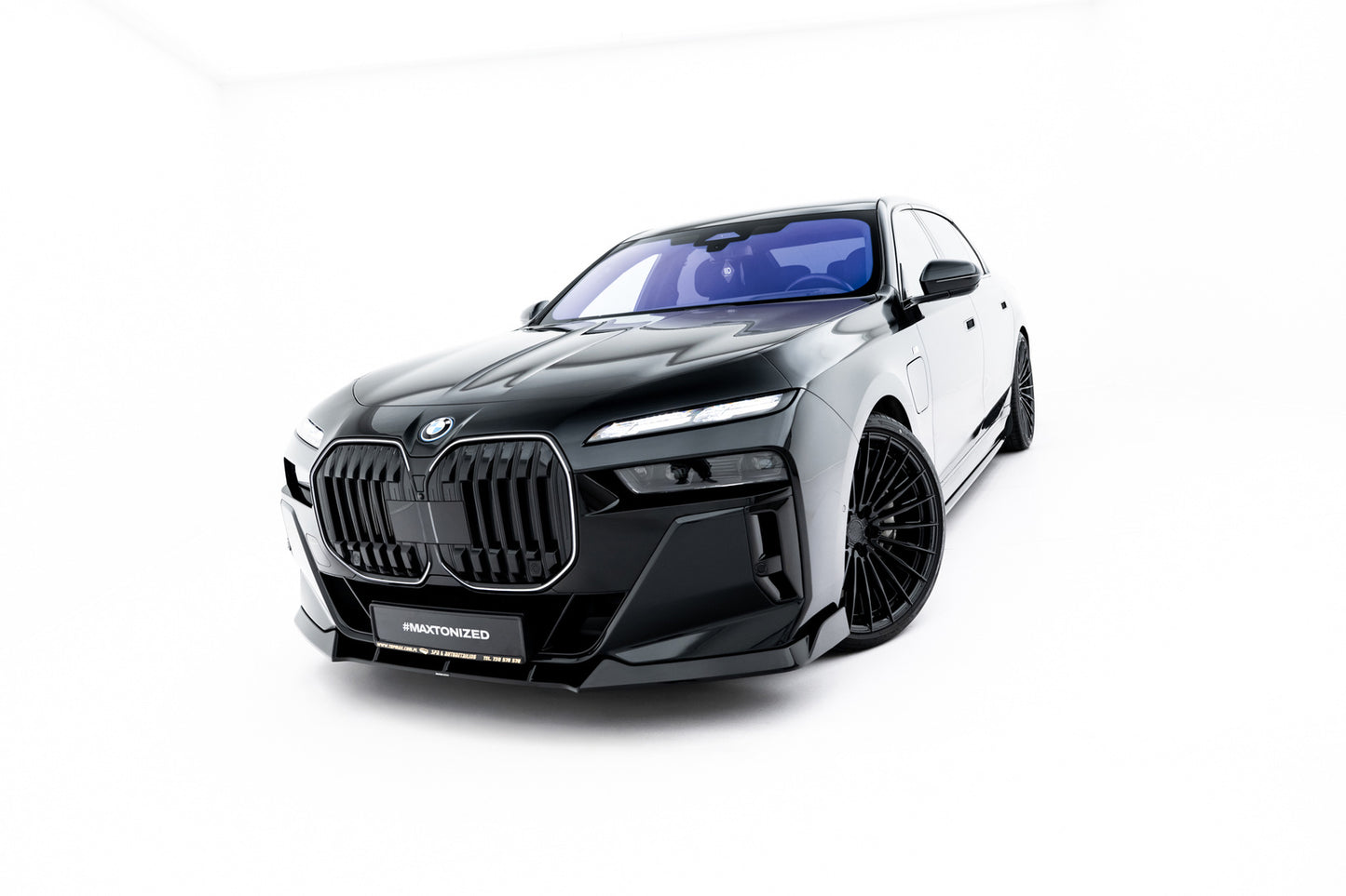 Zestaw Splitterów V.2 BMW 740d/740i G70 M-Pack Maxton Design