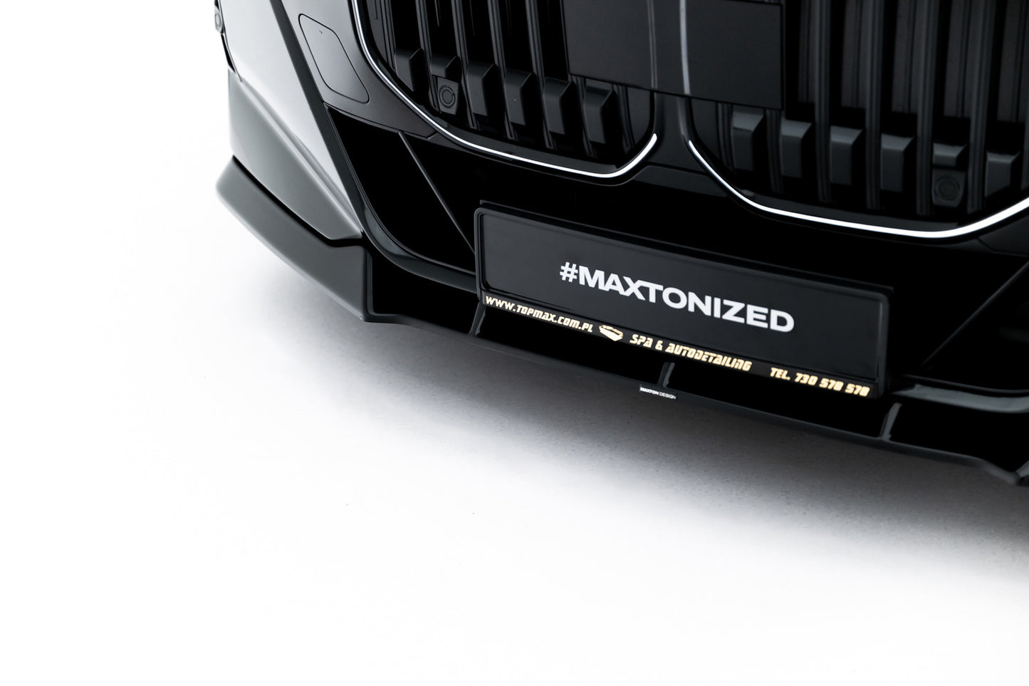 Zestaw Splitterów V.2 BMW 740d/740i G70 M-Pack Maxton Design