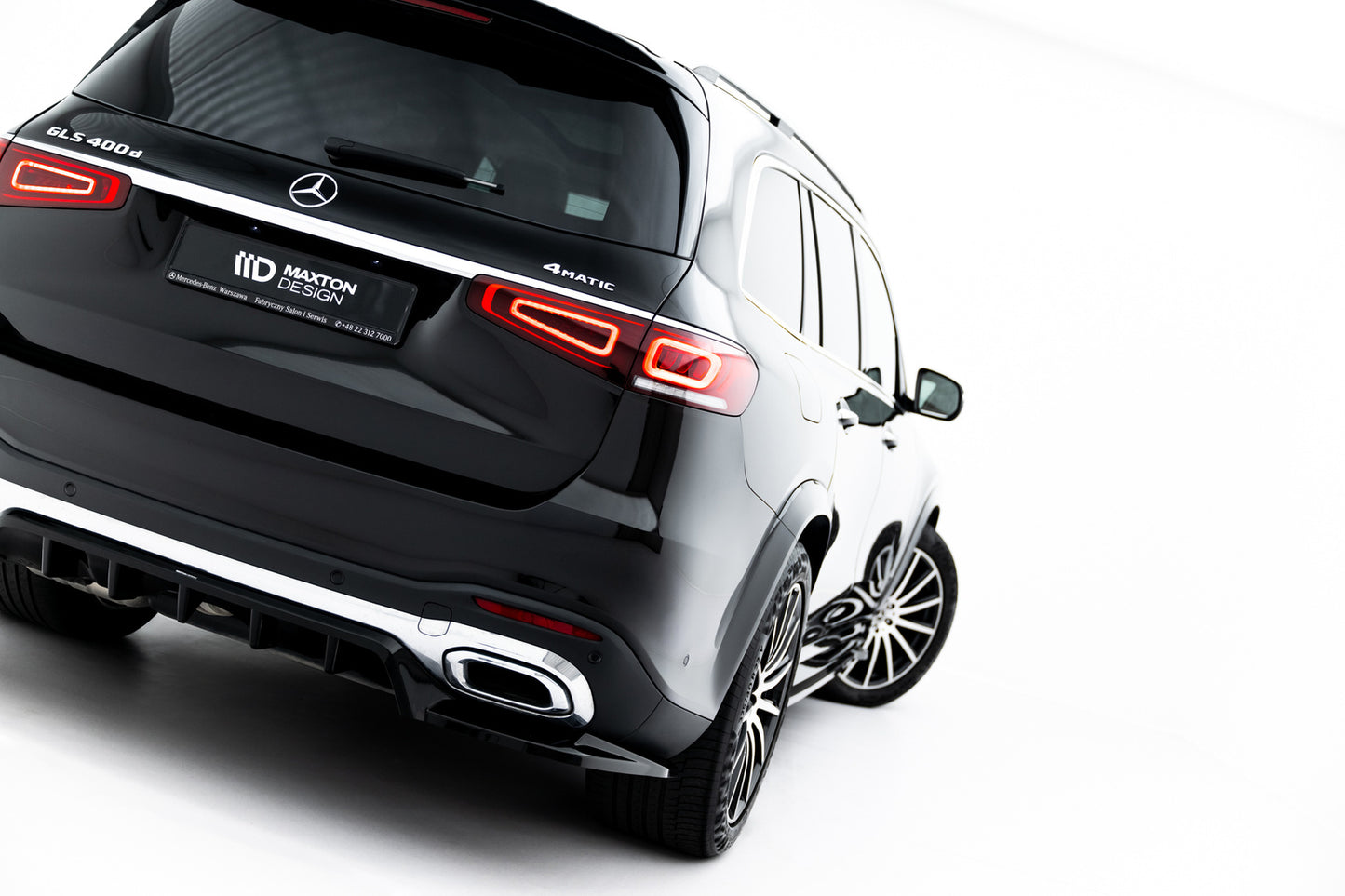 Zestaw Splitterów V.2 Maxton Mercedes GLS X167 AMG-Line