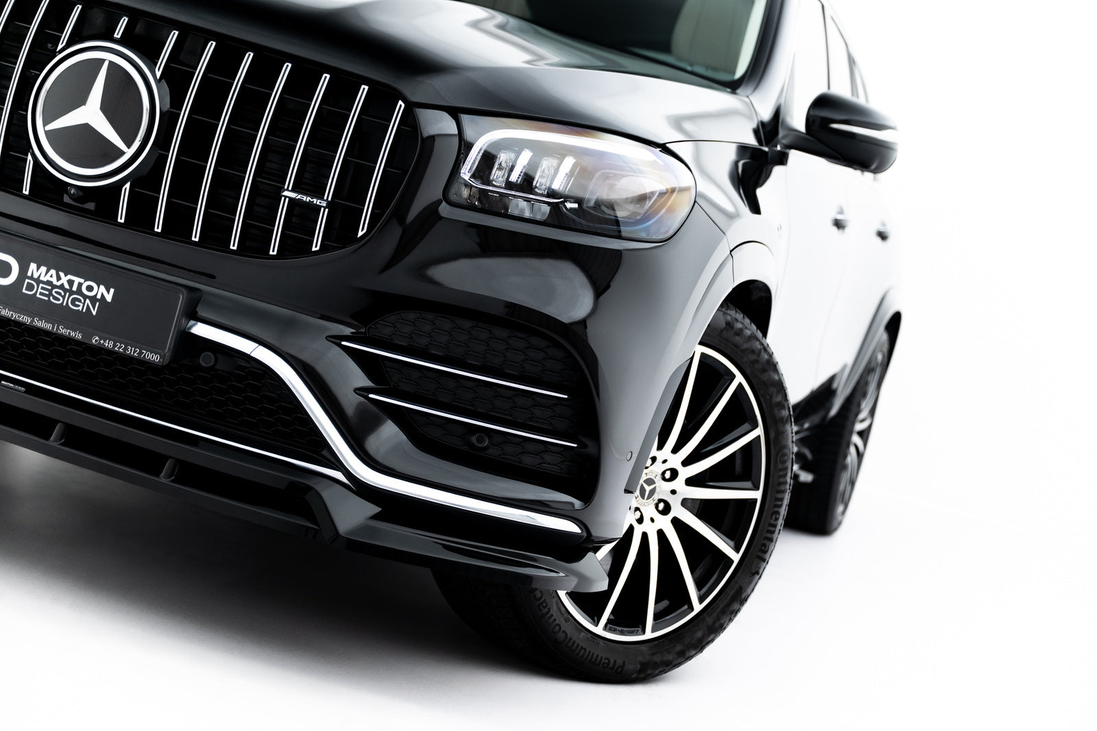 Zestaw Splitterów V.2 Maxton Mercedes GLS X167 AMG-Line