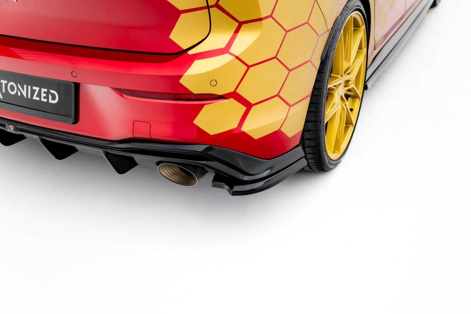 Zestaw Splitterów Maxton VW Golf GTI Clubsport Mk8 Facelift