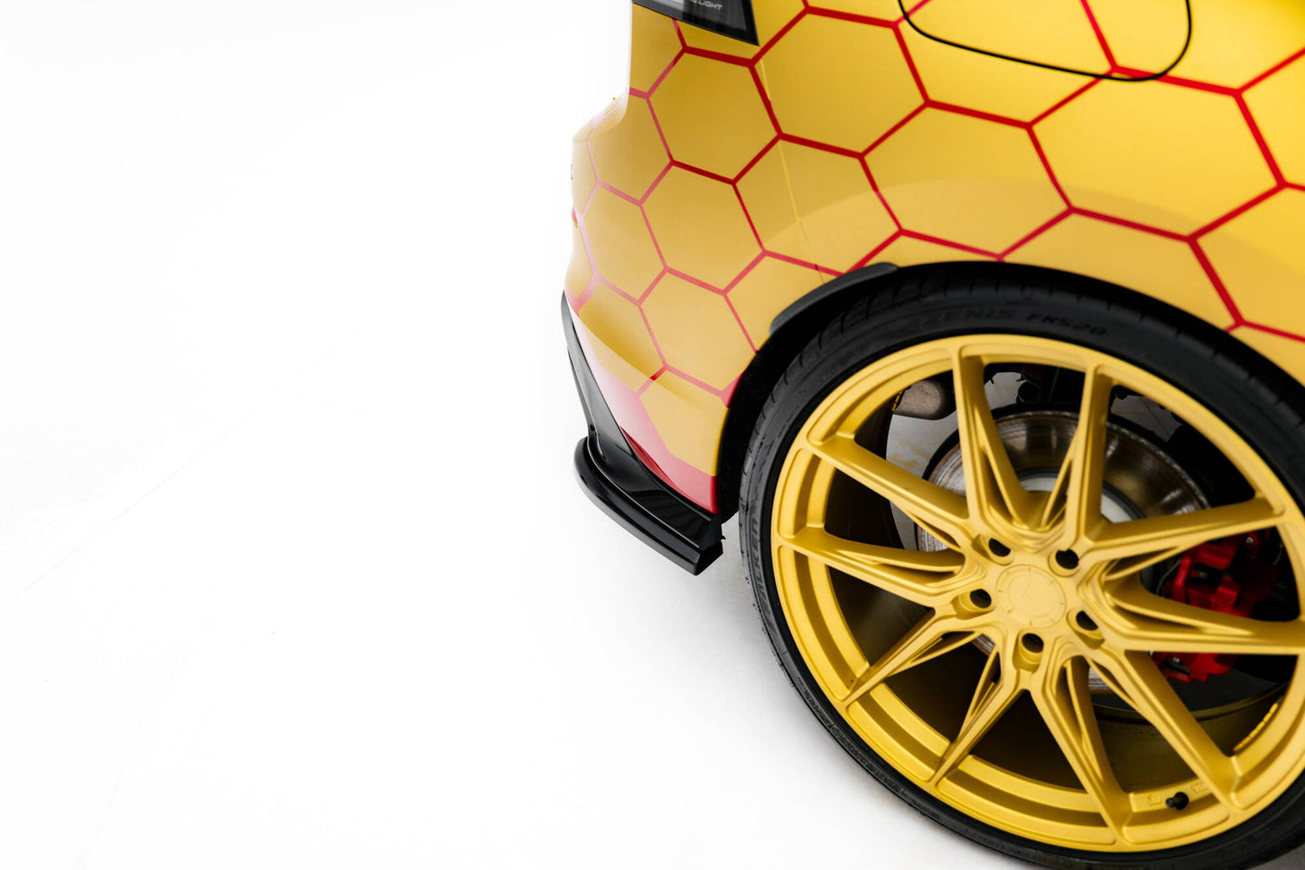 Zestaw Splitterów Maxton VW Golf GTI Clubsport Mk8 Facelift