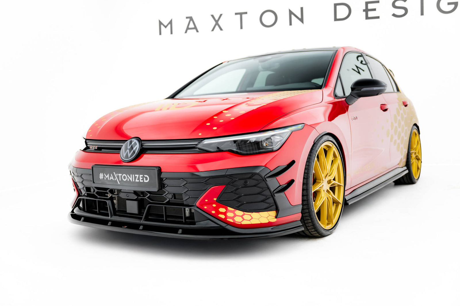 Zestaw Splitterów Maxton VW Golf GTI Clubsport Mk8 Facelift