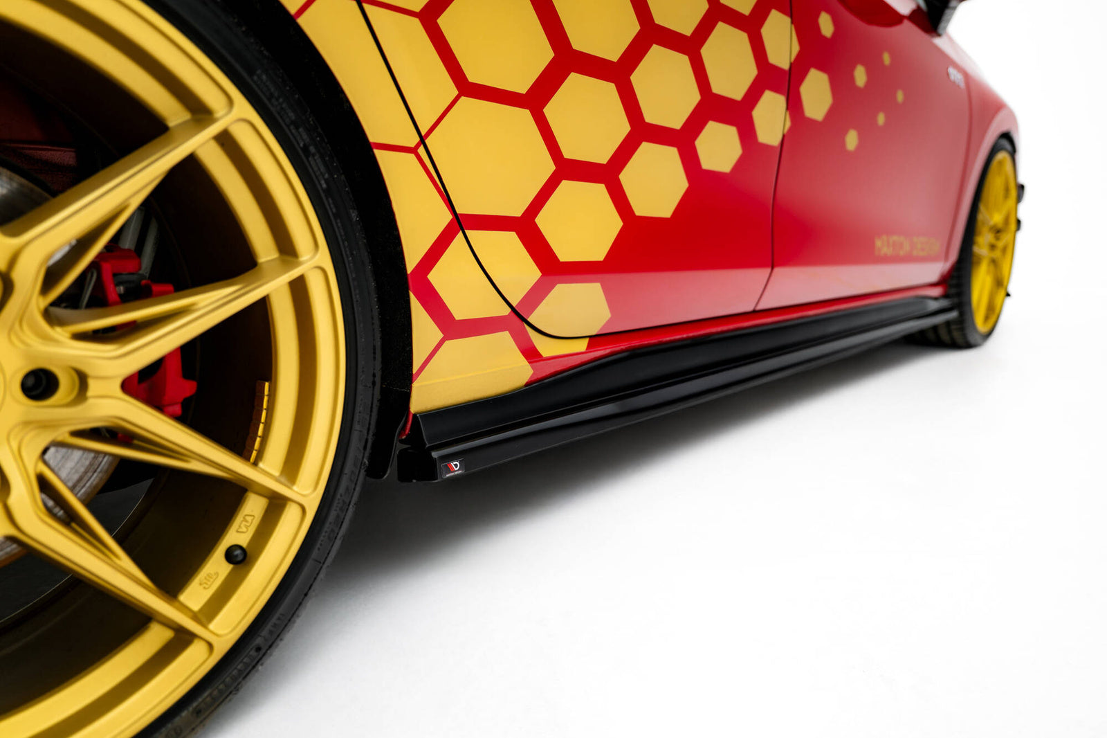 Zestaw Splitterów Maxton VW Golf GTI Clubsport Mk8 Facelift