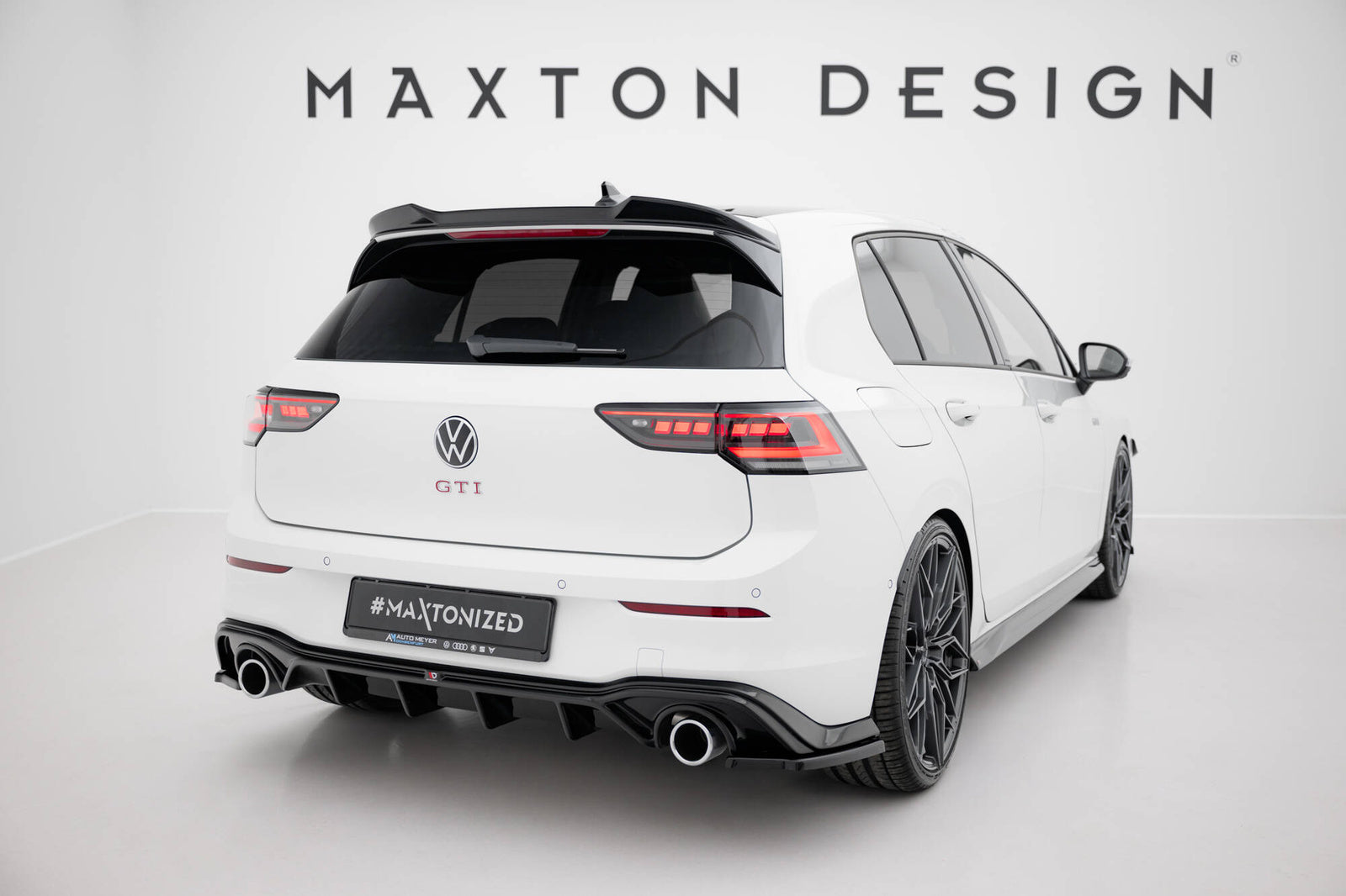 Zestaw Splitterów V.2 Volkswagen Golf GTI Mk8 Facelift Maxton