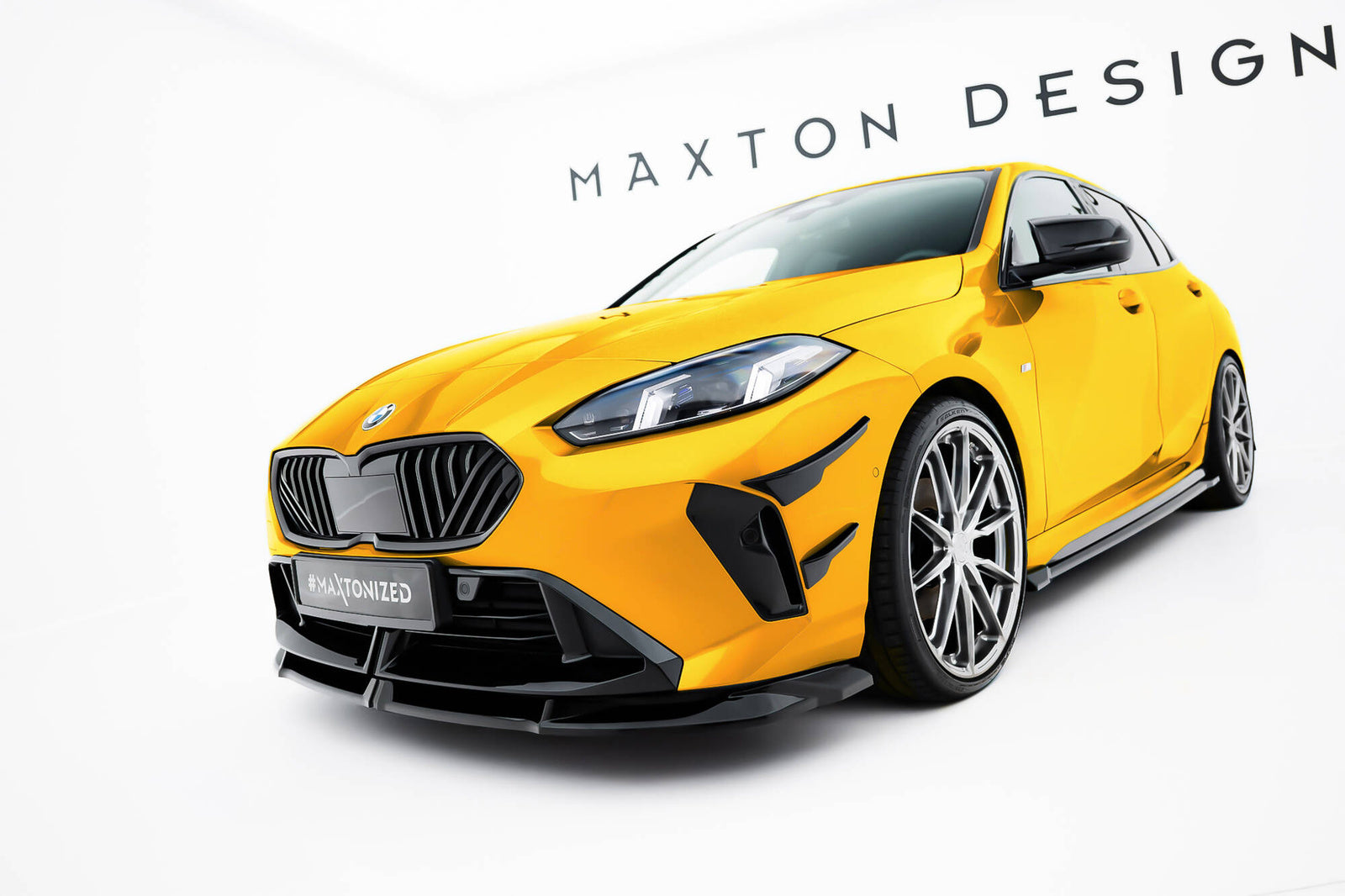 Zestaw Splitterów V.3 BMW Seria 1 M-Pack F70 Maxton Design