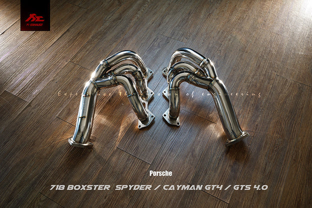 Porsche 718 Gt4 Spyder Opf 2020 Equal Length Catless Header