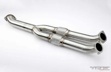 VRSF VRSF Nissan GTR 3.5" Stainless Steel Mid Pipes