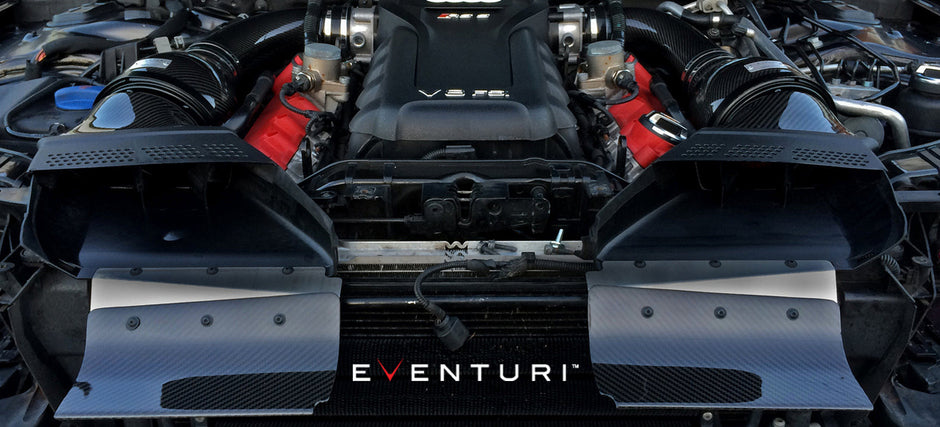 Eventuri Nakładka na pas przedni Audi RS4 B8 EVE-RS4-CF-SLM - Zdjęcie 4