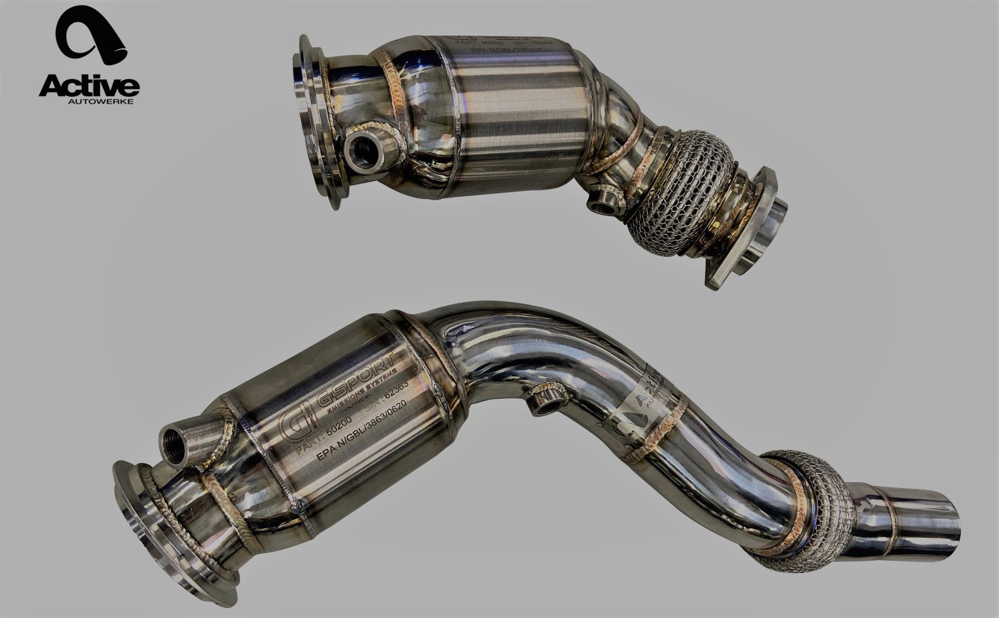Downpipe Active Autowerke BMW F87 M2 Competition (AFlow)