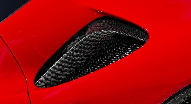 NOVITEC Wloty powietrza w tylnych nadkolach carbon - Ferrari SF90
