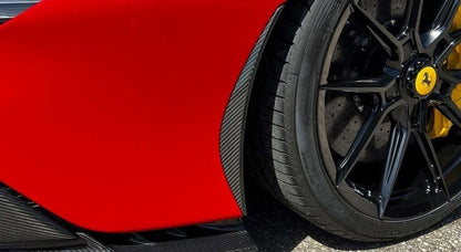 NOVITEC Dokladki przedniego zderzaka carbon (komplet 2 szt.) - Ferrari SF90