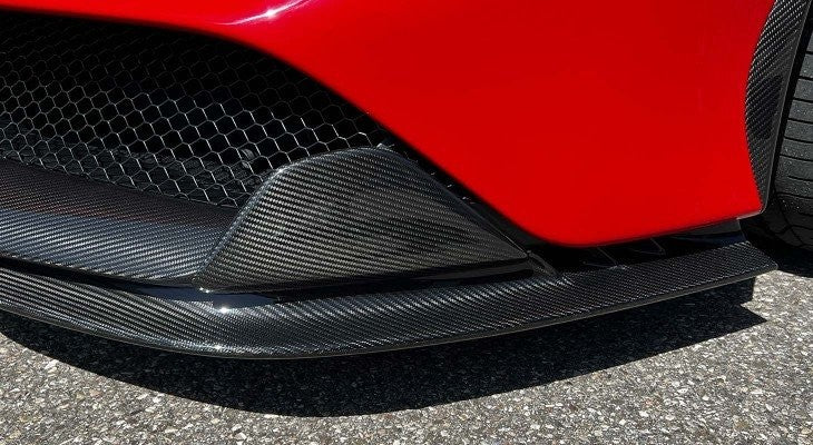 NOVITEC Przednie pletwy boczne carbon (flaps) - Ferrari SF90 - 2