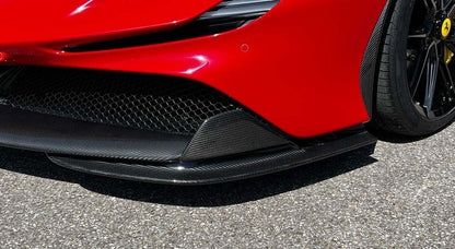 NOVITEC Przednie splittery dolne carbon (duze) - Ferrari SF90 - 2