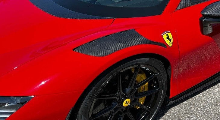 NOVITEC Przednie nadkola z wlotami powietrza - Ferrari SF90