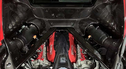 NOVITEC Oslony silnika carbon - Ferrari SF90 - 2