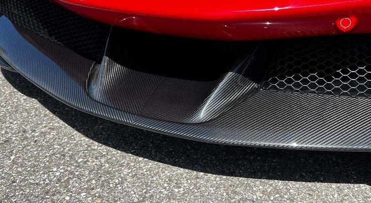 NOVITEC Dokladka przedniego zderzaka carbon (element centralny) - Ferrari SF90 - 2