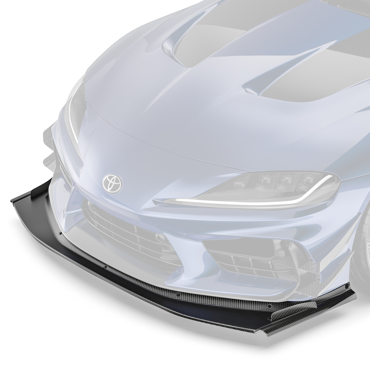Toyota GR Supra A90 – przedni splitter ARD carbon pre-preg do zderzaka Facelift ADRO