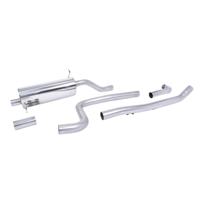 Układ Cat-Back Milltek Sport – Ford Fiesta Mk8 1.0T EcoBoost ST-Line 3 & 5 Door (Non-OPF/GPF Models Only) 2017-2019