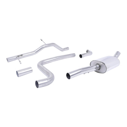 Układ Cat-Back Milltek Sport – Ford Fiesta Mk8 1.0T EcoBoost ST-Line 3 & 5 Door (Non-OPF/GPF Models Only) 2017-2019