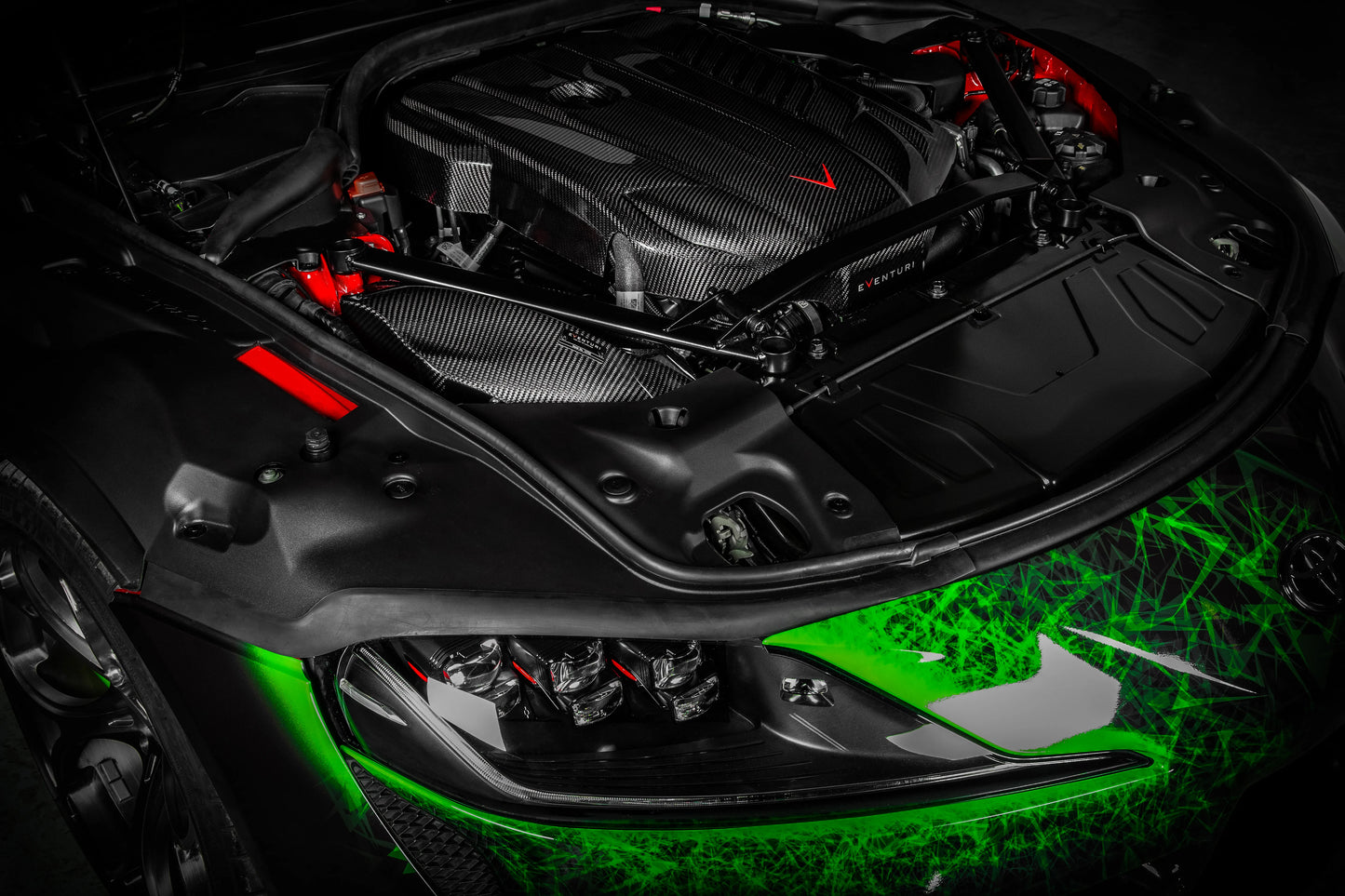 Eventuri Osłona silnika Toyota Supra MK5 Carbon - EVE-A90-CF-ENG
