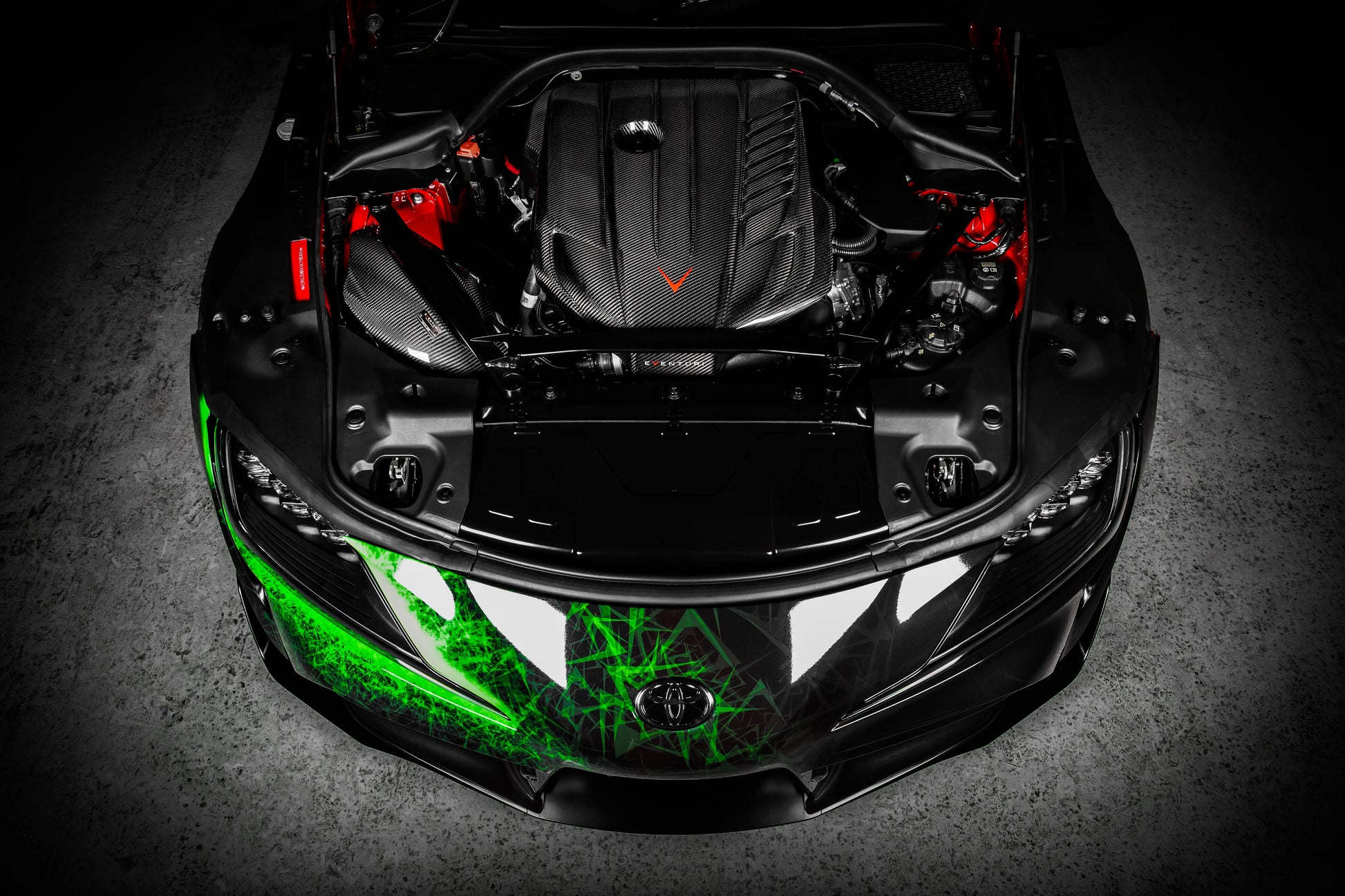 Eventuri Układ dolotowy Toyota Supra MK5 B58 - EVE-A90-CF-INT EVE-A90-CF-INT