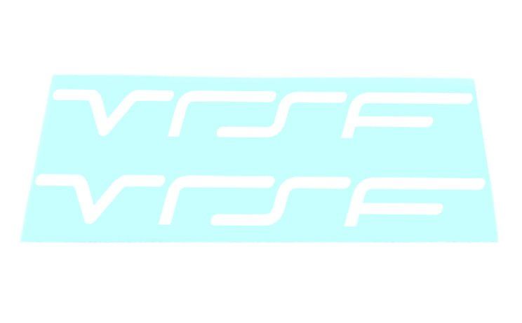 VRSF VRSF Logo Window Decals - White