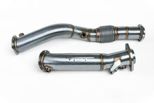 VRSF VRSF Racing Downpipes S58 2020 – 2025 BMW M3 & M4 G80, G82, G83 – 10802058 — Brushed